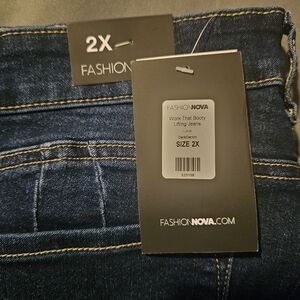 Fashion Nova Dark Blue Women's Jeans